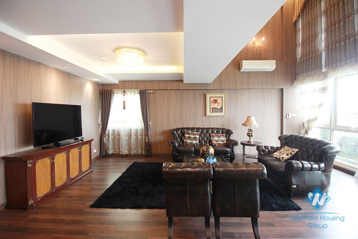High quality penthouse apartment for rent in Ciputra, Tay Ho, Ha Noi